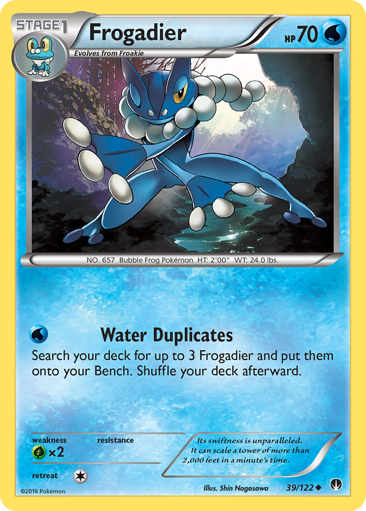 Frogadier (39/122) [XY: BREAKpoint] | Red Riot Games CA