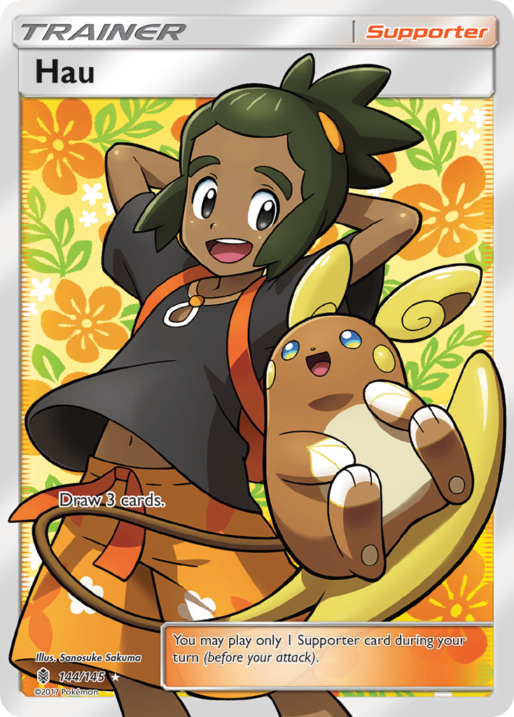 Hau (144/145) [Sun & Moon: Guardians Rising] | Red Riot Games CA