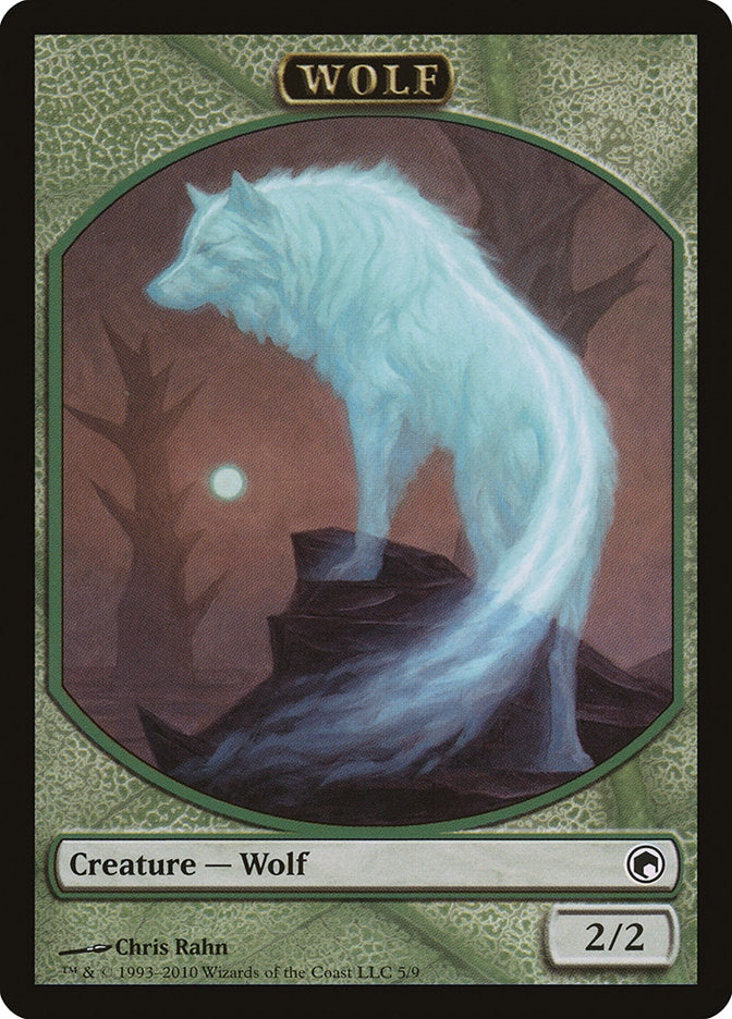 Wolf Token [Scars of Mirrodin Tokens] | Red Riot Games CA