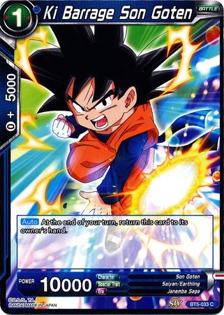 Ki Barrage Son Goten (BT5-033) [Miraculous Revival] | Red Riot Games CA