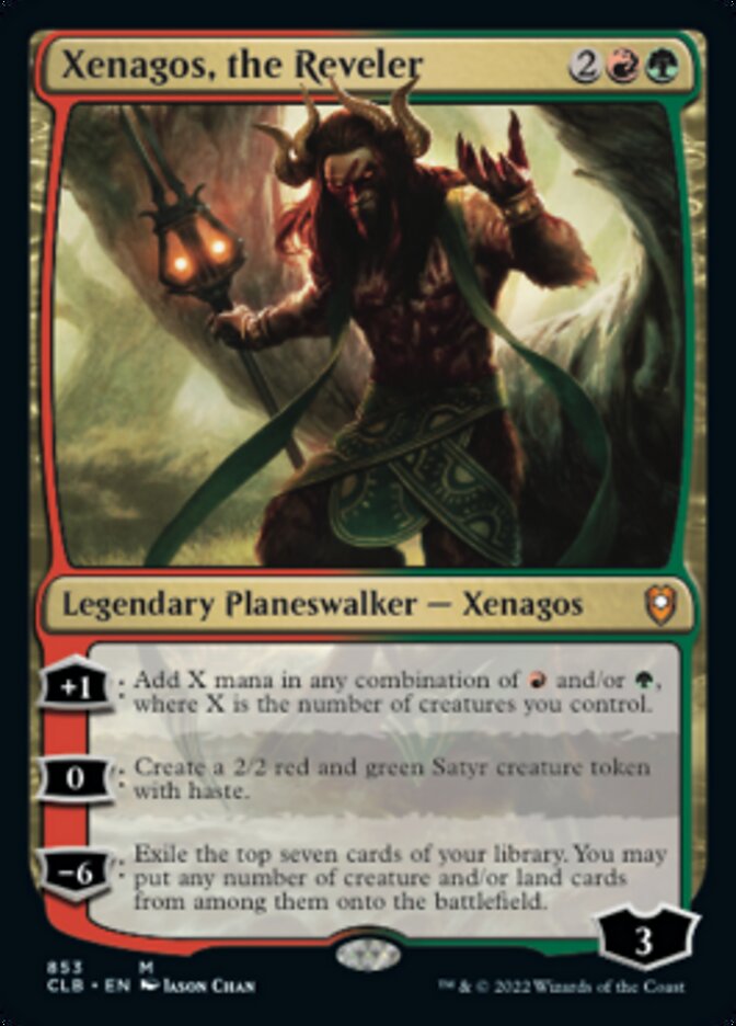 Xenagos, the Reveler [Commander Legends: Battle for Baldur's Gate] | Red Riot Games CA