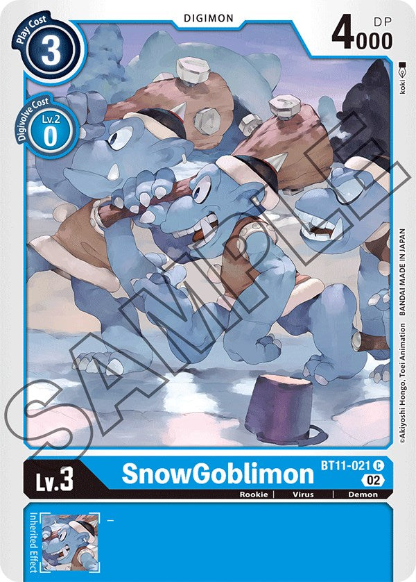 SnowGoblimon [BT11-021] [Dimensional Phase] | Red Riot Games CA