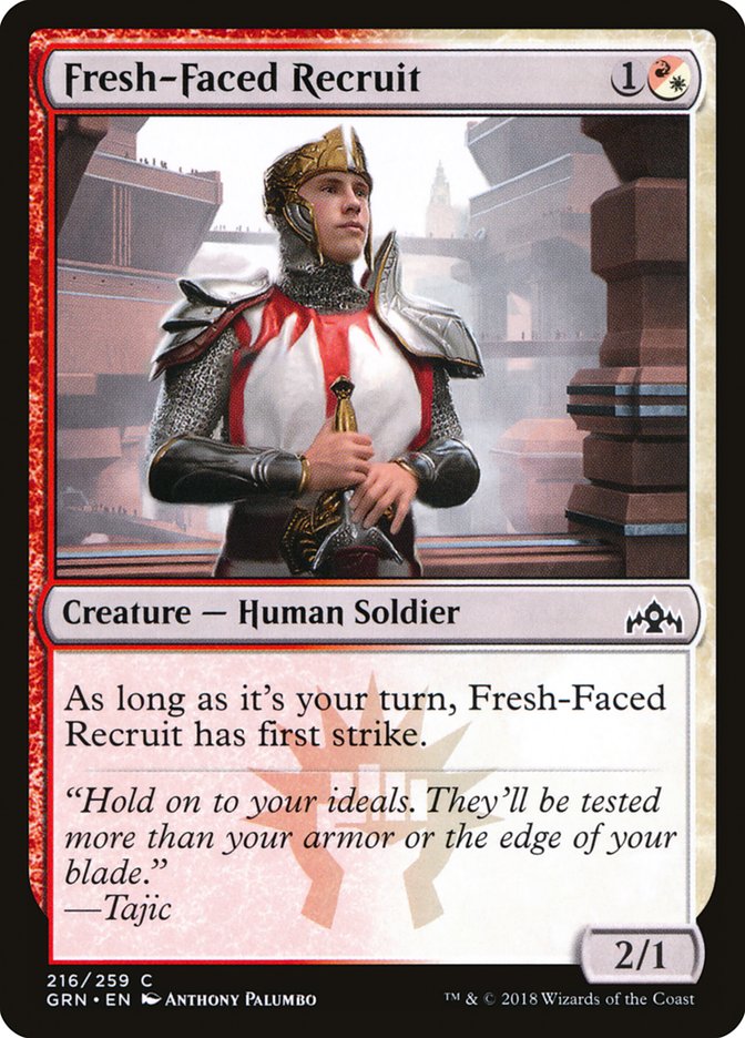 Fresh-Faced Recruit [Guilds of Ravnica] | Red Riot Games CA