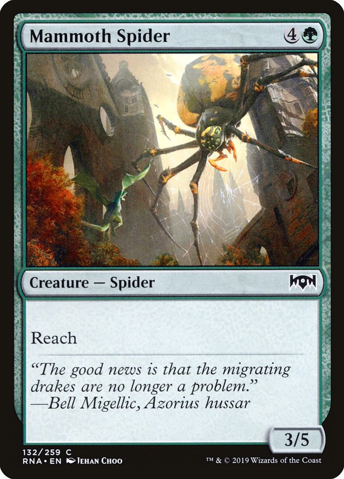 Mammoth Spider [Ravnica Allegiance] | Red Riot Games CA