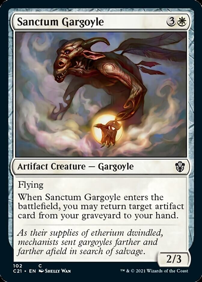 Sanctum Gargoyle [Commander 2021] | Red Riot Games CA