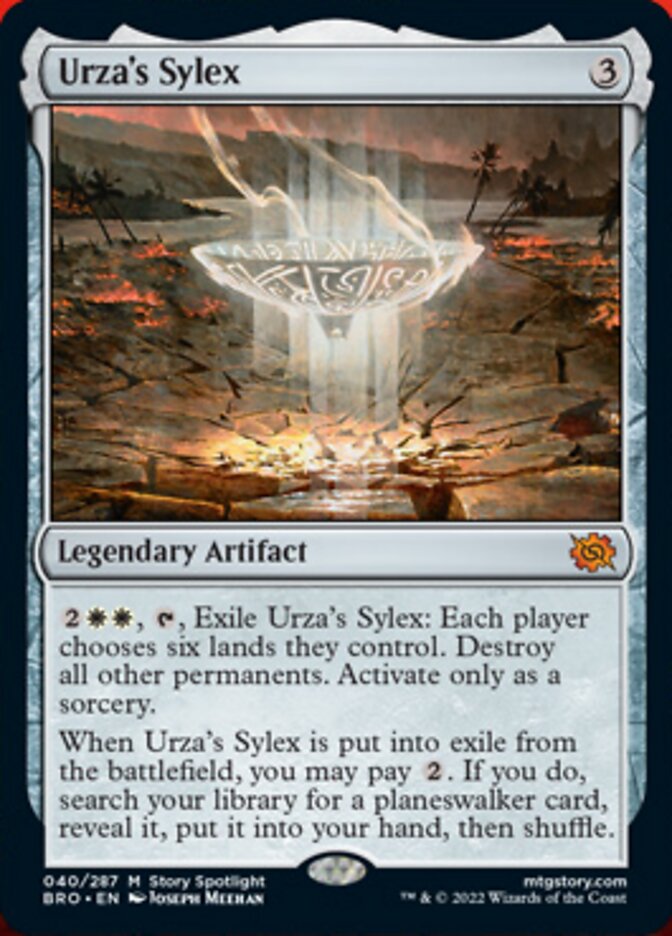 Urza's Sylex [The Brothers' War] | Red Riot Games CA
