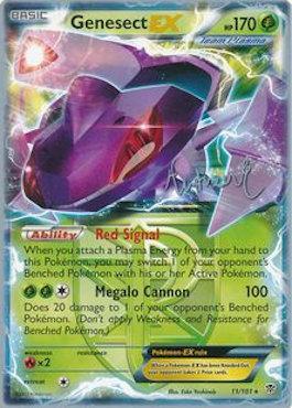 Genesect EX (11/101) (Emerald King - Andrew Estrada) [World Championships 2014] | Red Riot Games CA