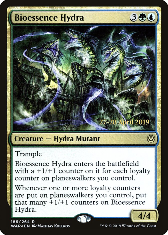 Bioessence Hydra [War of the Spark Prerelease Promos] | Red Riot Games CA