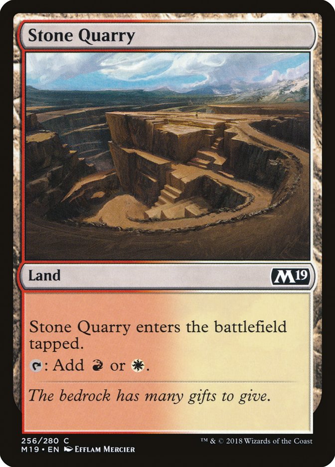 Stone Quarry [Core Set 2019] | Red Riot Games CA