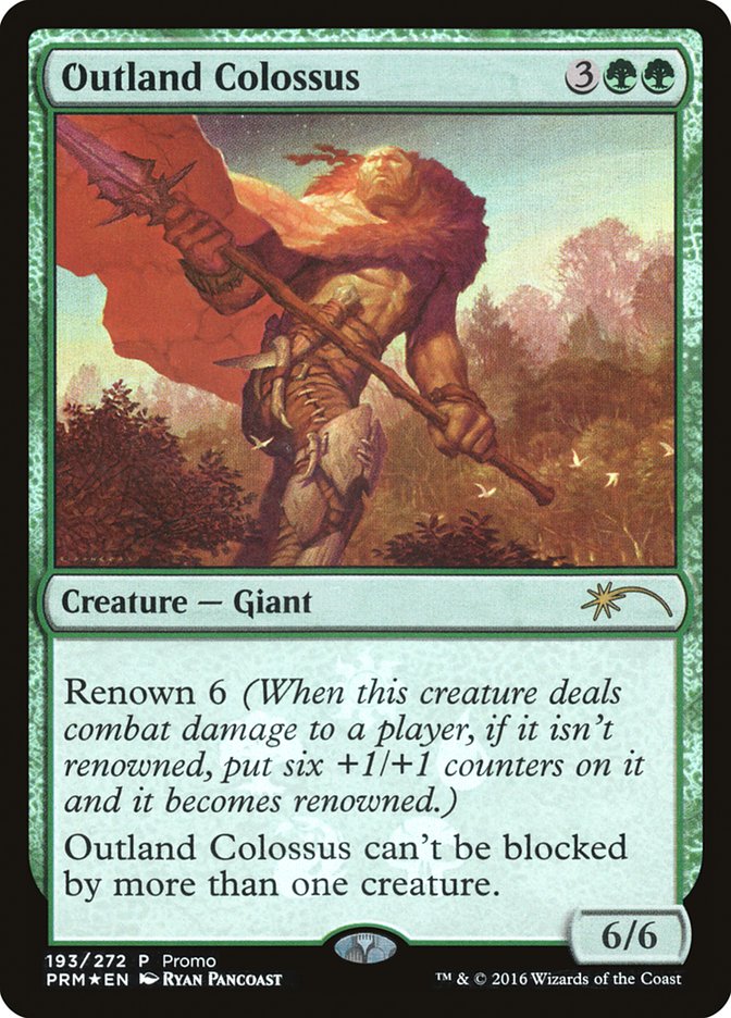 Outland Colossus [Resale Promos] | Red Riot Games CA