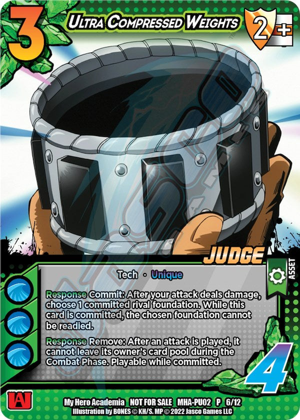 Ultra Compressed Weights (Judge) [Promo Cards]
