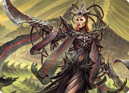 Testament Bearer Art Card [Phyrexia: All Will Be One Art Series] | Red Riot Games CA