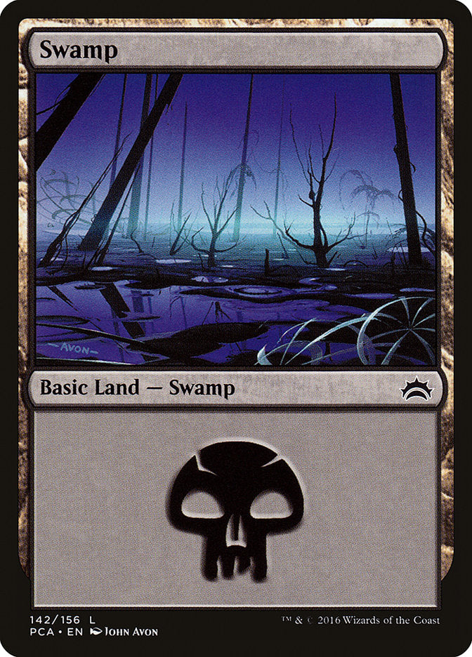 Swamp (142) [Planechase Anthology] | Red Riot Games CA