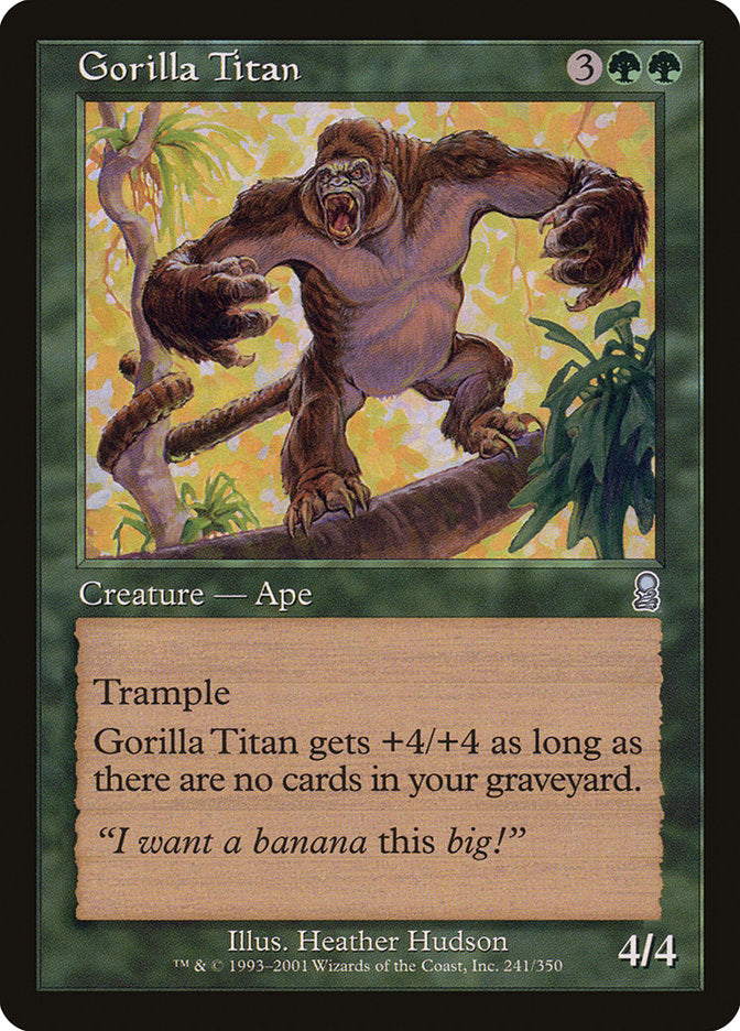 Gorilla Titan [Odyssey] | Red Riot Games CA