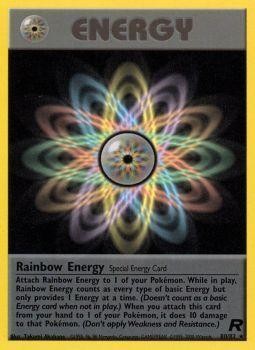 Rainbow Energy (80/82) [Team Rocket Unlimited] | Red Riot Games CA