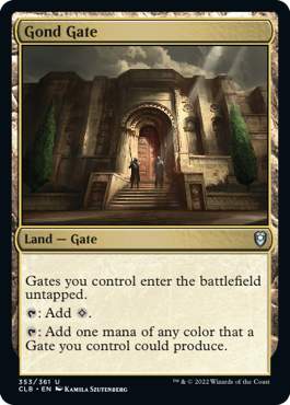 Gond Gate [Commander Legends: Battle for Baldur's Gate] | Red Riot Games CA