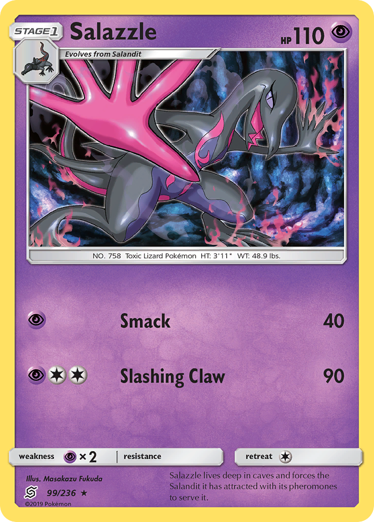 Salazzle (99/236) [Sun & Moon: Unified Minds] | Red Riot Games CA