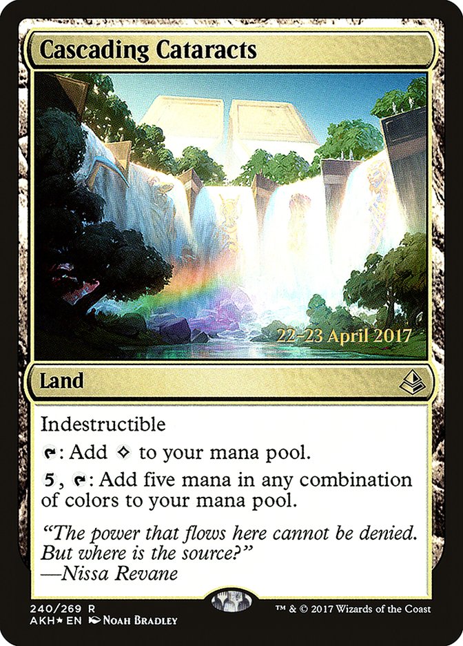 Cascading Cataracts [Amonkhet Prerelease Promos] | Red Riot Games CA