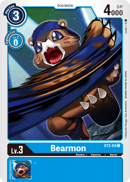 Bearmon [ST2-04] [Starter Deck: Cocytus Blue] | Red Riot Games CA
