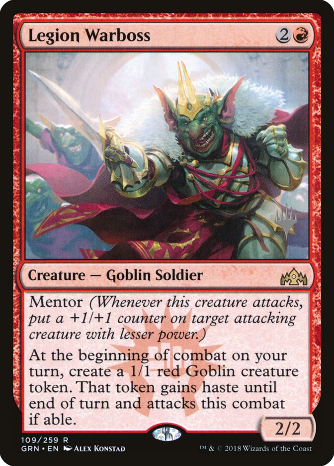 Legion Warboss (Promo Pack) [Guilds of Ravnica Promos] | Red Riot Games CA