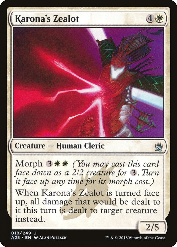 Karona's Zealot [Masters 25] | Red Riot Games CA