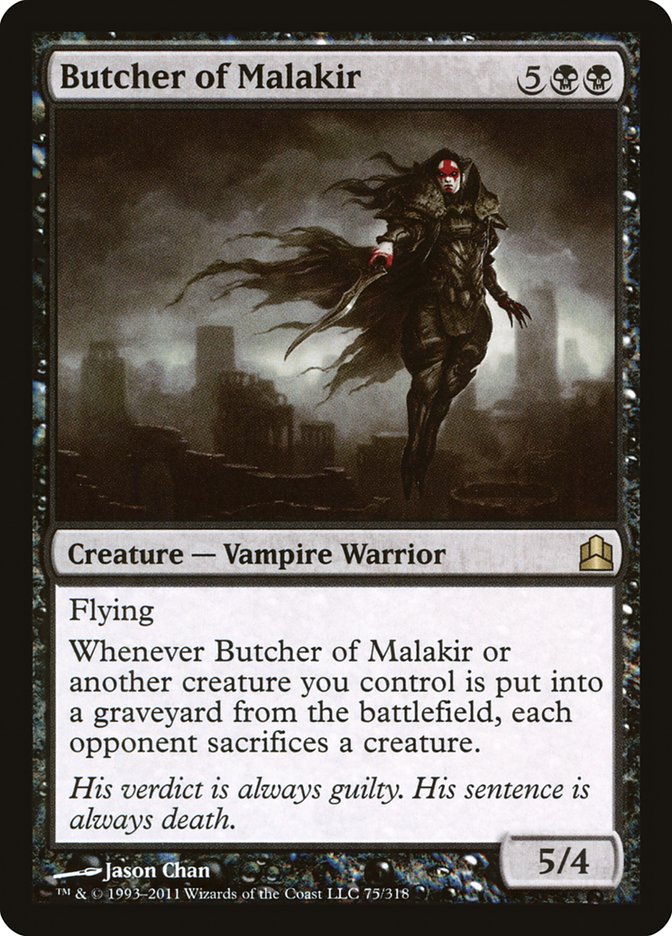 Butcher of Malakir [Commander 2011] | Red Riot Games CA