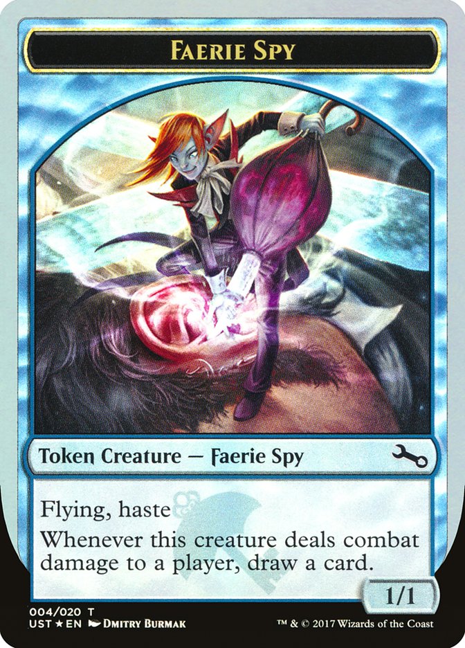 Faerie Spy Token [Unstable Tokens] | Red Riot Games CA
