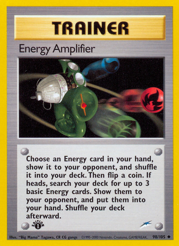 Energy Amplifier (98/105) [Neo Destiny 1st Edition] | Red Riot Games CA