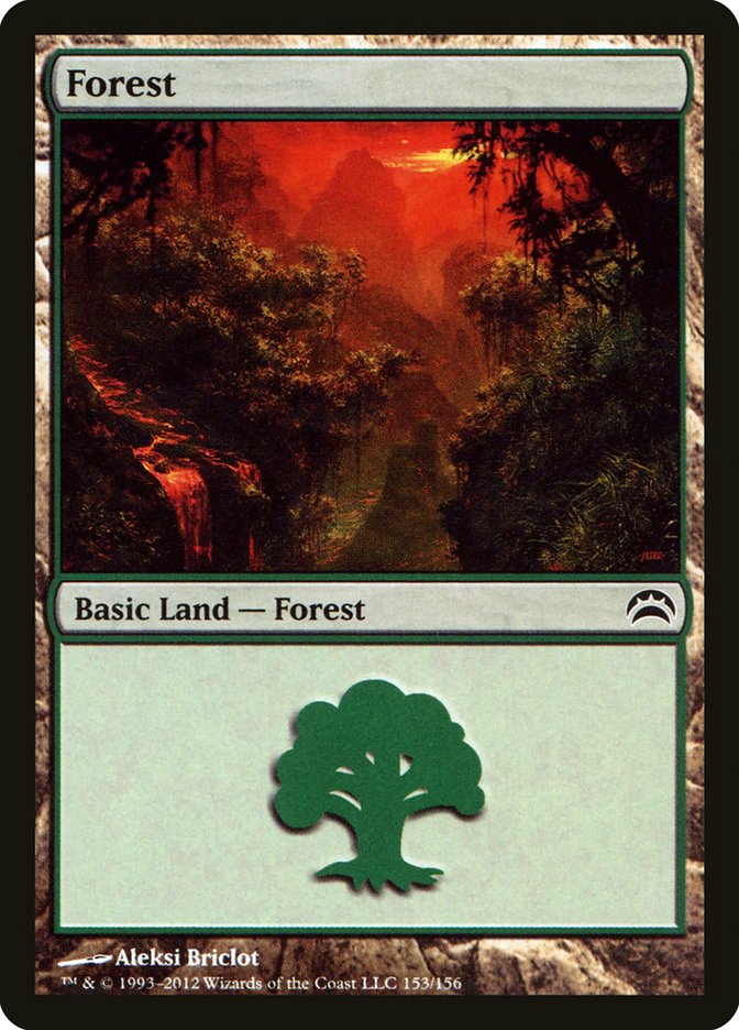 Forest (153) [Planechase 2012] | Red Riot Games CA