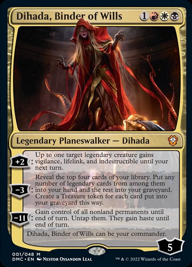 Dihada, Binder of Wills [Dominaria United Commander] | Red Riot Games CA