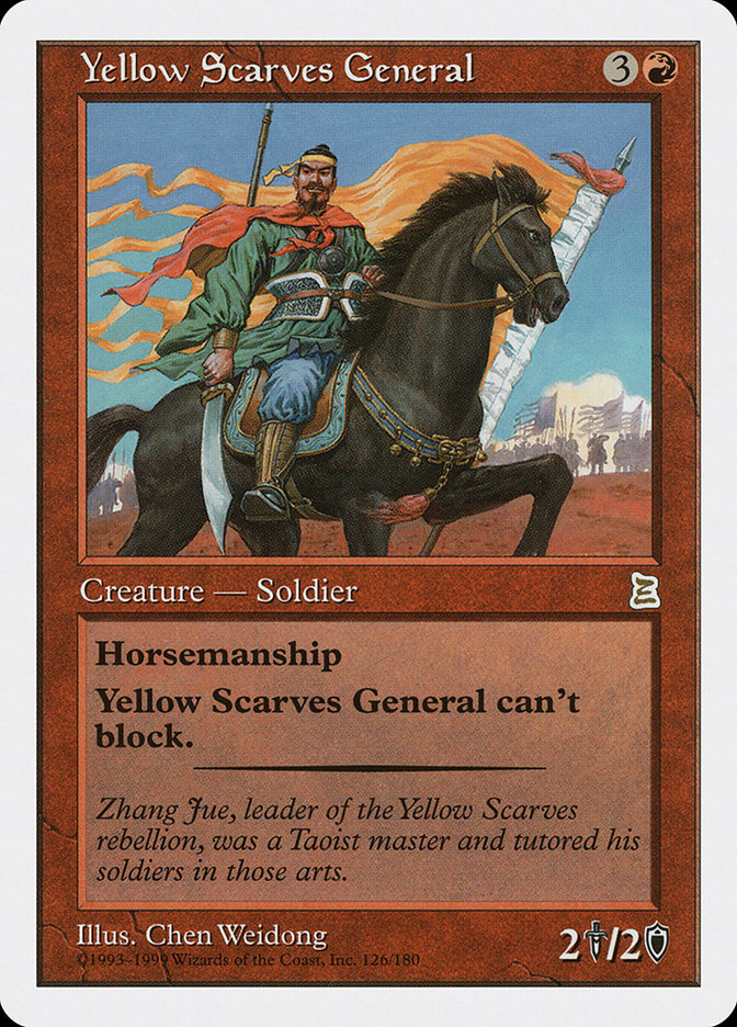 Yellow Scarves General [Portal Three Kingdoms] | Red Riot Games CA