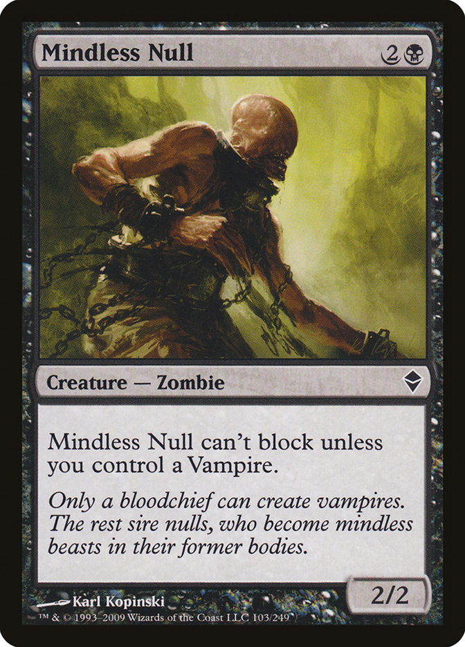 Mindless Null [Zendikar] | Red Riot Games CA