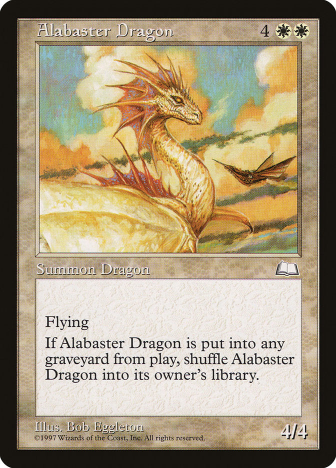 Alabaster Dragon [Weatherlight] | Red Riot Games CA
