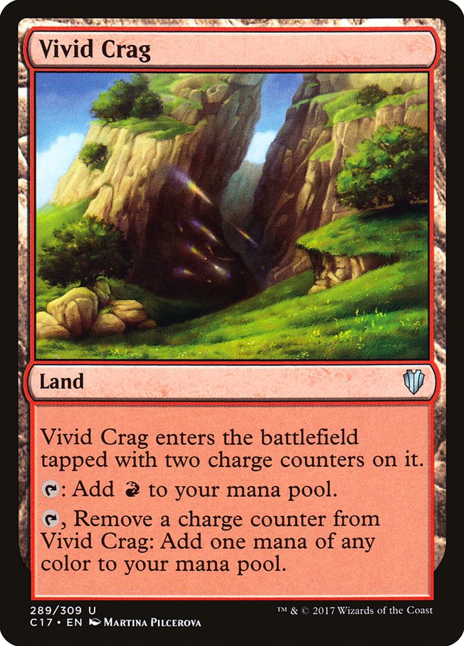 Vivid Crag [Commander 2017] | Red Riot Games CA