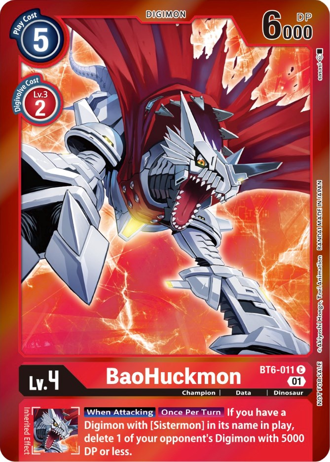 BaoHuckmon [BT6-011] (Event Pack 3) [Double Diamond Promos] | Red Riot Games CA