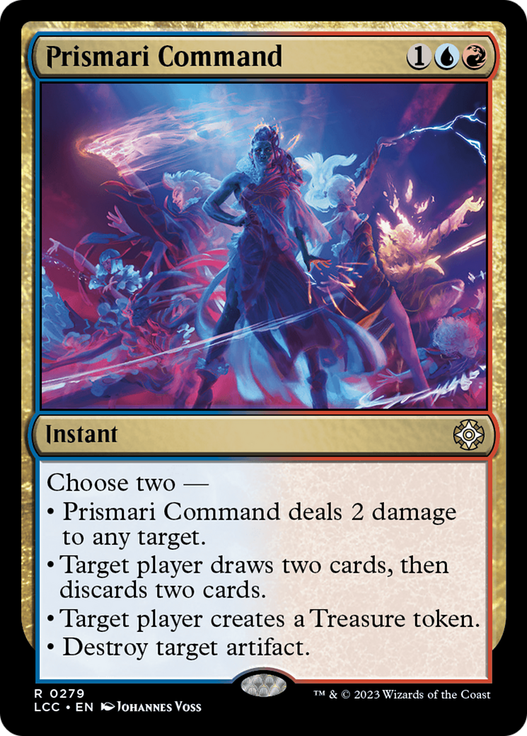 Prismari Command [The Lost Caverns of Ixalan Commander] | Red Riot Games CA