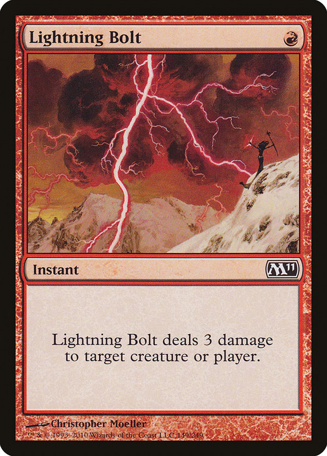 Lightning Bolt [Magic 2011] | Red Riot Games CA