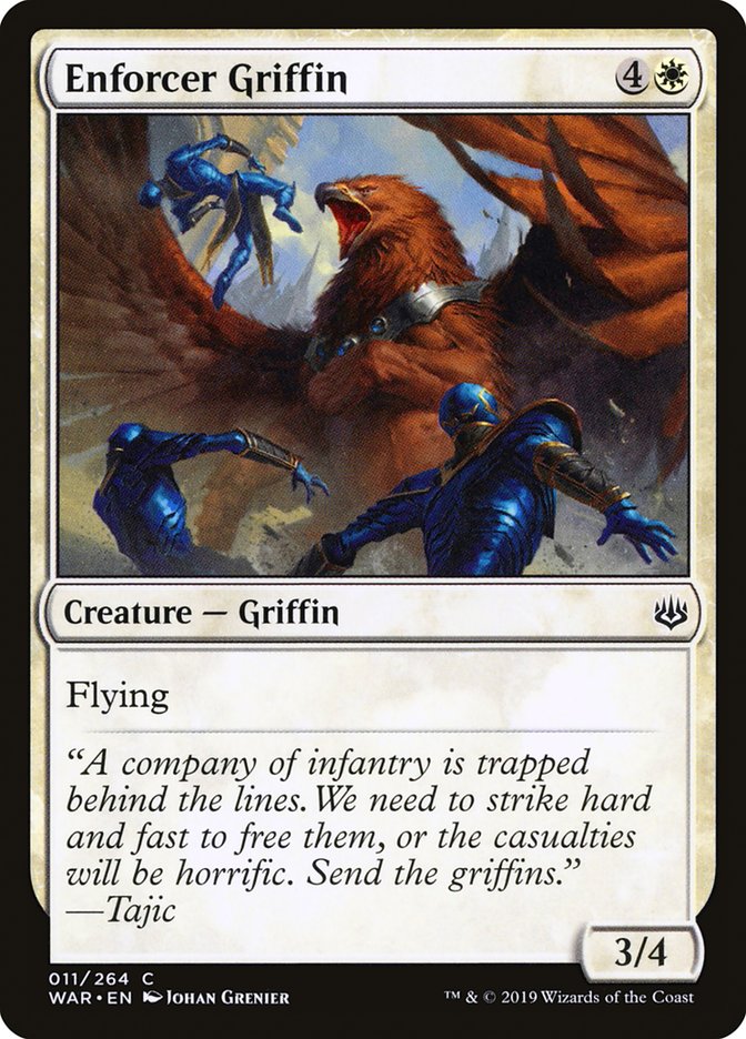 Enforcer Griffin [War of the Spark] | Red Riot Games CA