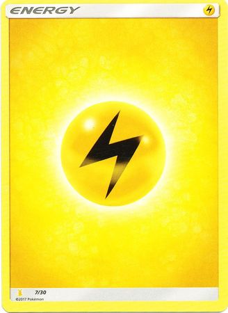 Lightning Energy (7/30) [Sun & Moon: Trainer Kit - Alolan Raichu] | Red Riot Games CA