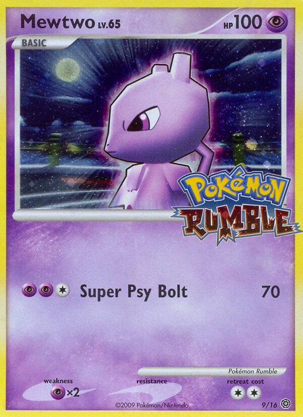 Mewtwo (9/16) [Pokémon Rumble] | Red Riot Games CA