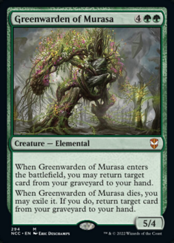 Greenwarden of Murasa [Streets of New Capenna Commander] | Red Riot Games CA