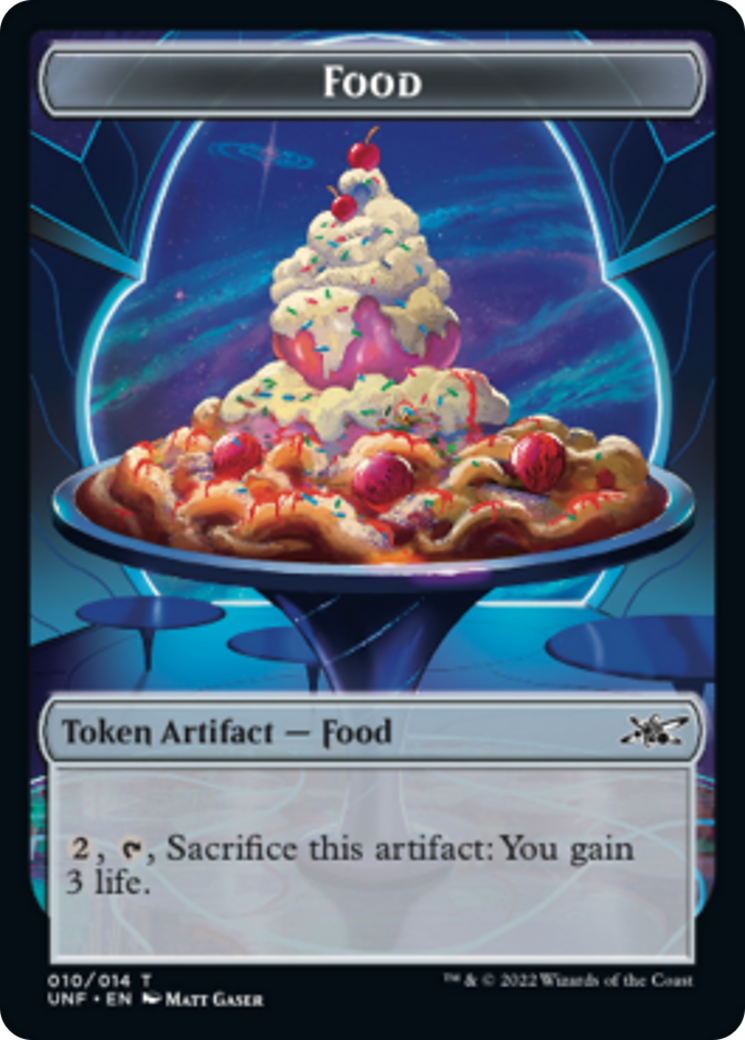 Squirrel // Food (010) Double-Sided Token [Unfinity Tokens] | Red Riot Games CA