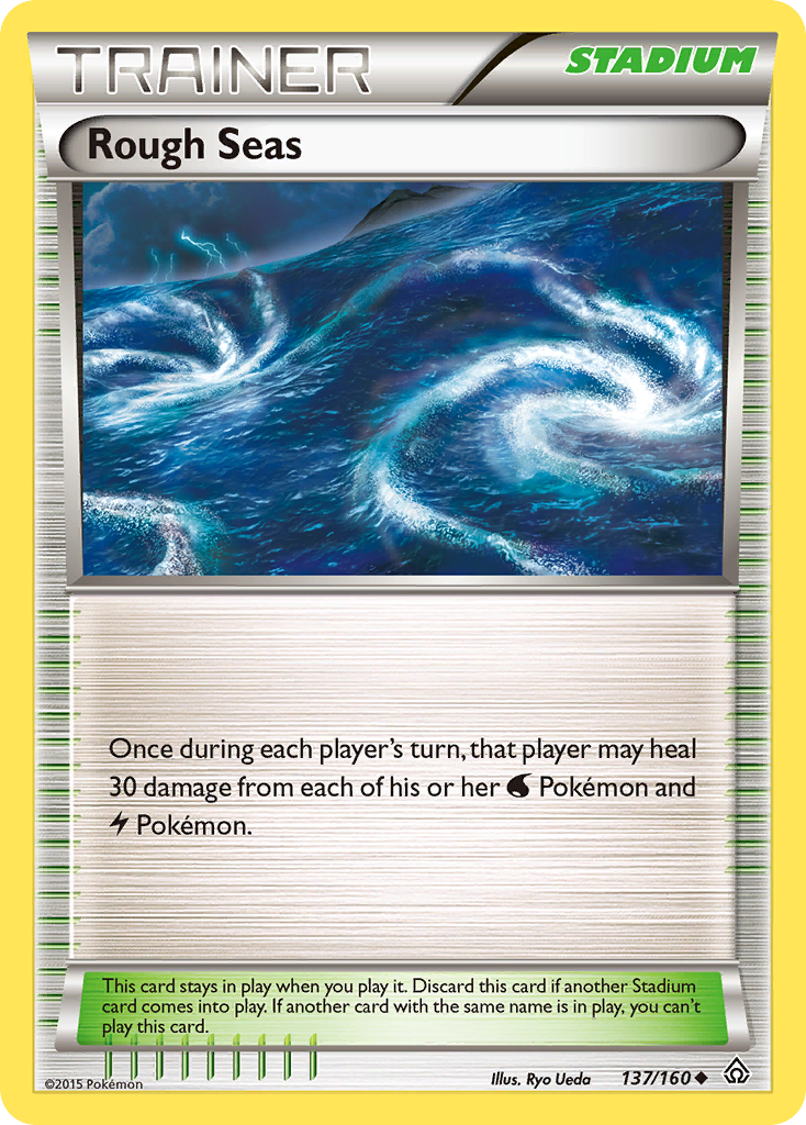 Rough Seas (137/160) [XY: Primal Clash] | Red Riot Games CA