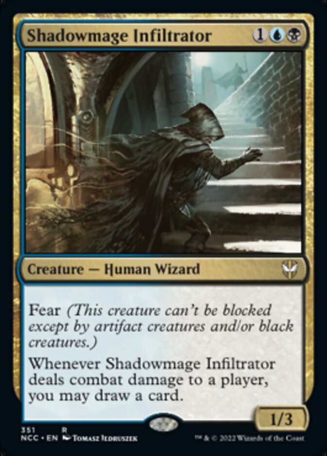 Shadowmage Infiltrator [Streets of New Capenna Commander] | Red Riot Games CA