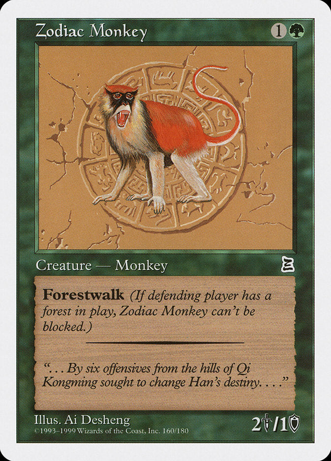Zodiac Monkey [Portal Three Kingdoms] | Red Riot Games CA