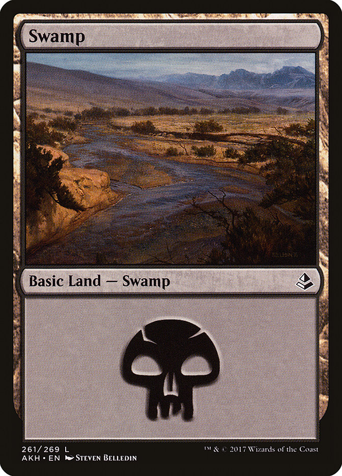Swamp (261) [Amonkhet] | Red Riot Games CA