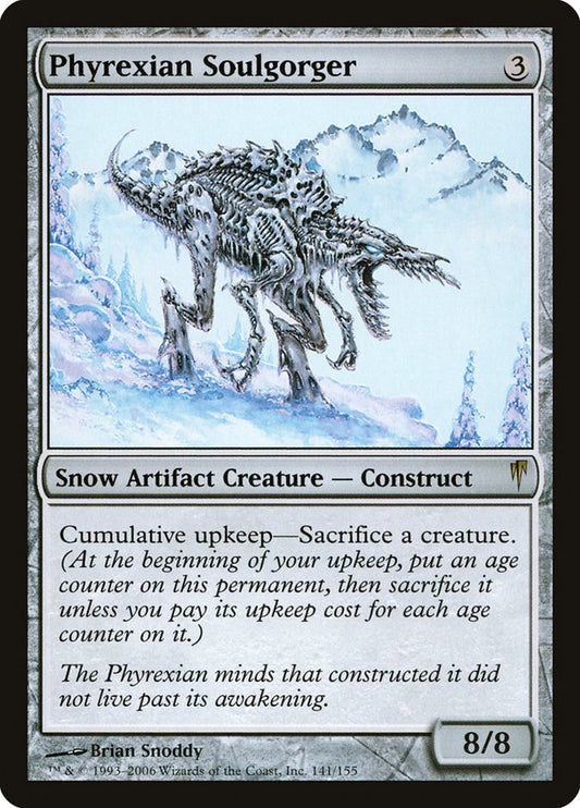 Phyrexian Soulgorger [Coldsnap]