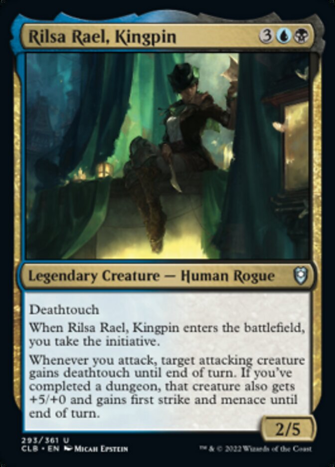 Rilsa Rael, Kingpin [Commander Legends: Battle for Baldur's Gate] | Red Riot Games CA