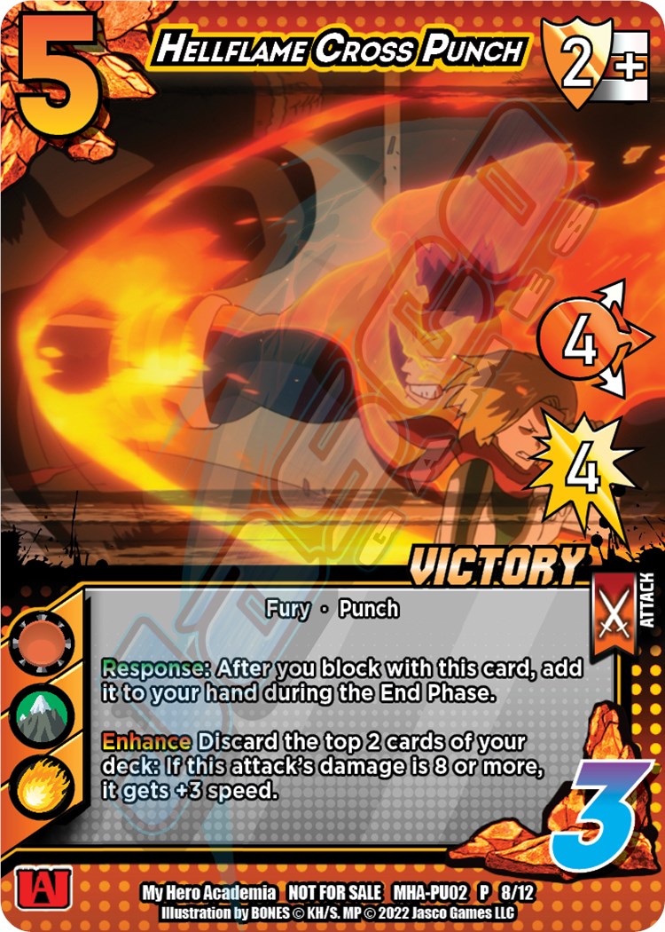 Hellflame Cross Punch (Victory) [Promo Cards]
