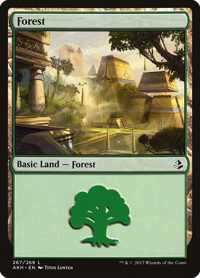 Forest (267) [Amonkhet] | Red Riot Games CA